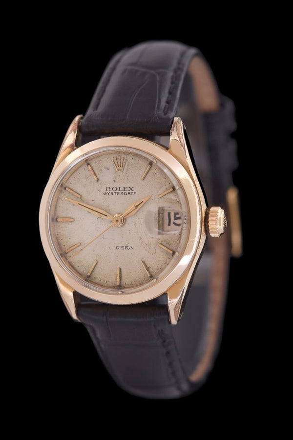 Rolex Oysterdate Precision - 6466 - Vergoldet - Kaliber 1215 - Jahr: 1960-1961 - Handaufzug - 31mm - Premium Luxusuhr - Bild 1