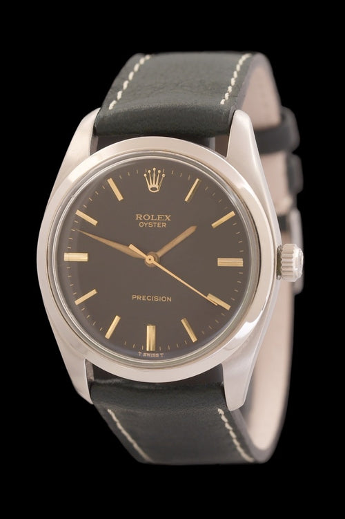Rolex &quot;Jumbo&quot; Oyster Precision - 6424 - Edelstahl -Tritium - Handaufzug - 36mm - Vintage!! - Premium Luxusuhr - Bild 1