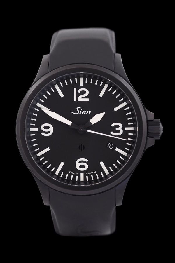 Sinn 856 - Edelstahl - Kautschukband - Box u. Deutsche Papiere - Jahr: 07/2021 - Automatik - 40mm - Tegimentiert! - Premium Luxusuhr - Bild 1