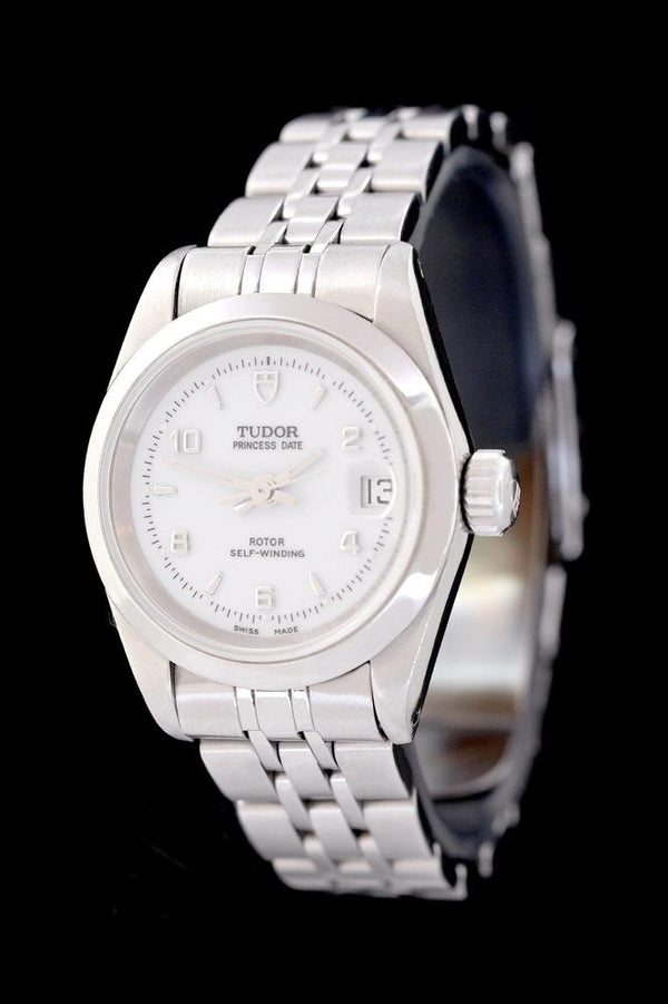 Tudor Prince Date - 25 mm - Ref. 92400N - Edelstahl - Weißes Zifferblatt - Automatik - Jahr: ca. 2003/2004 - Premium Luxusuhr - Bild 1